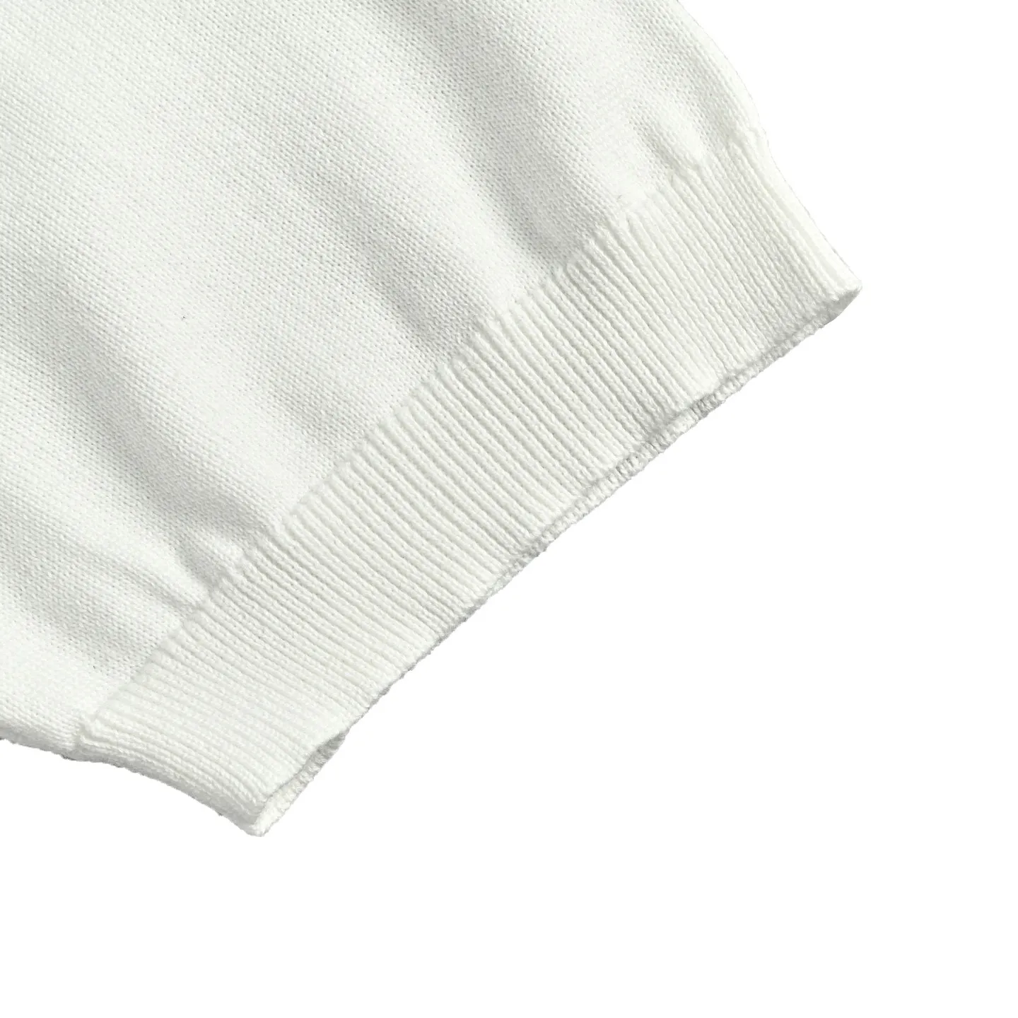 Louis Vuitton/Louis Vuitton geometric old flower jacquard knitted short sleeves